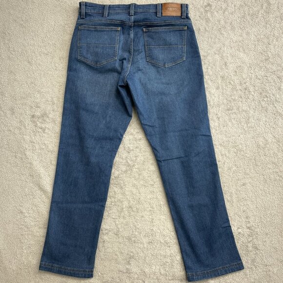 NWOT Kirkland Signature Men's 34x32 Straight Fit Jeans Blue Denim - Picture 3 of 7